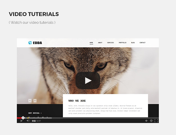 Edda - Responsive Creative Portfolio and Multipurpose Template - 9