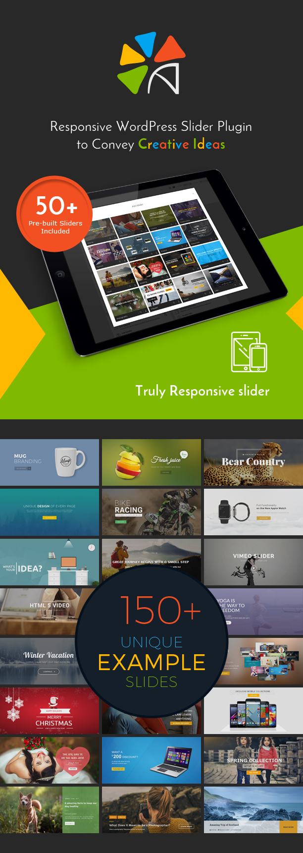 Avartan Slider Responsive WordPress Slider Plugin by solwin CodeCanyon