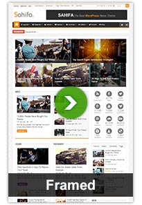 Sahifa Magazine News Newspaper WordPress Theme