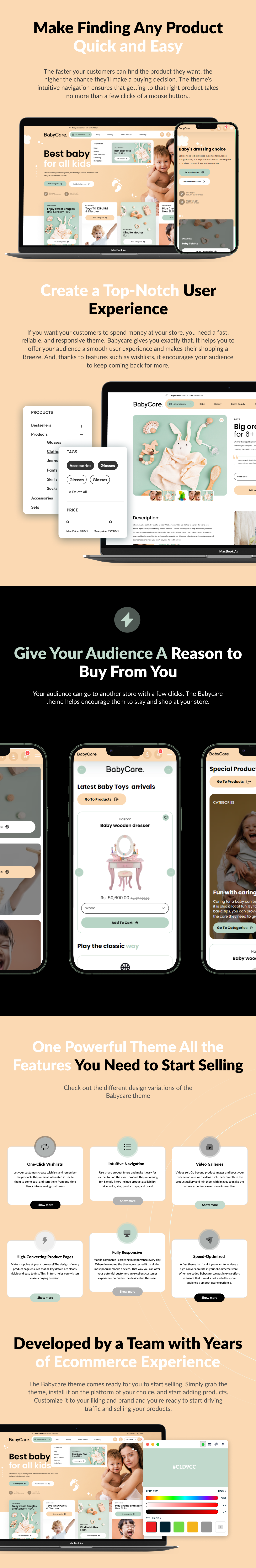 Babycare - Shopify 2.0 Baby Shop Theme - 8