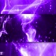 Energy Rising Purple Particles - VideoHive Item for Sale