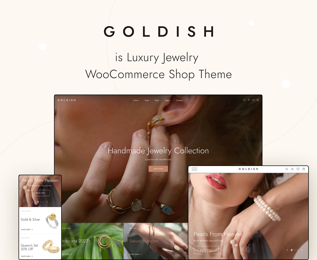 Goldish - Jewelry Store WooCoomerce Theme