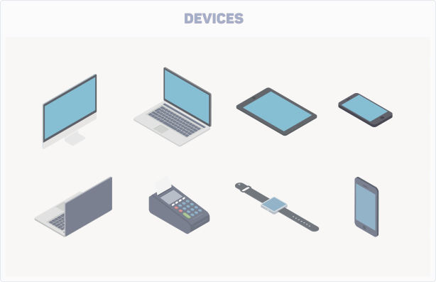 Isometric Icons - 2