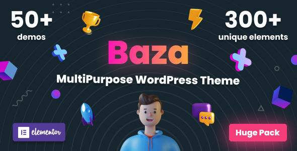Baza - Creative MultiPurpose WordPress Theme