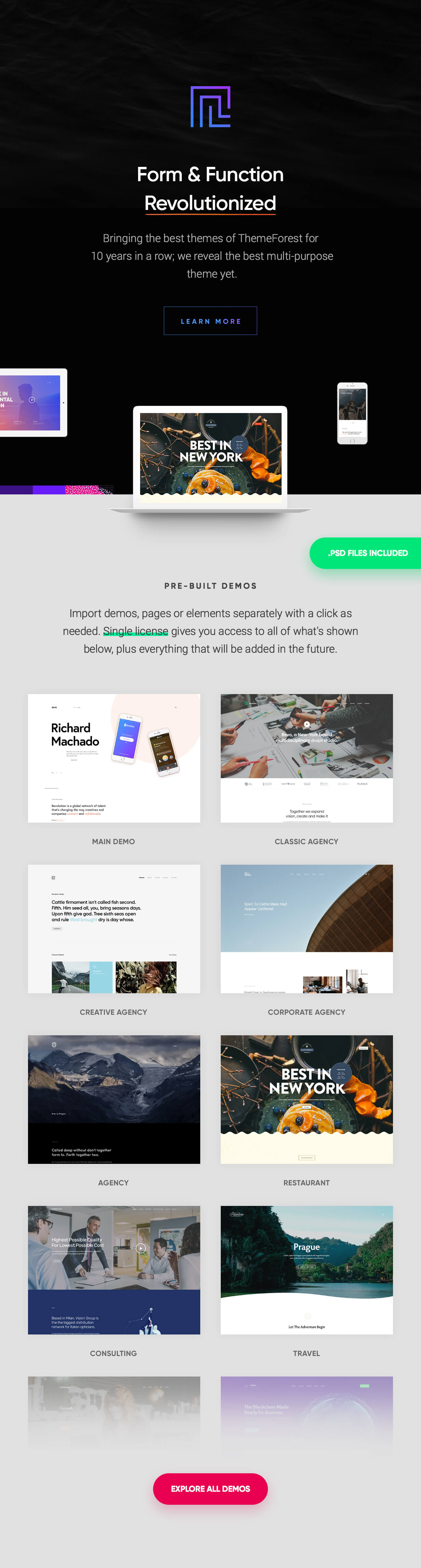 Creative Multipurpose WordPress Theme