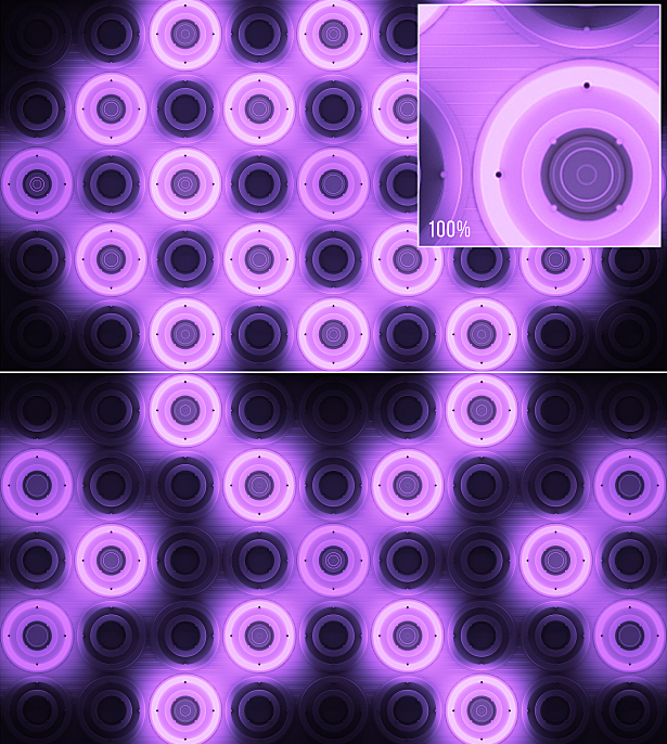 VJ Purple Glowing Discs - 1