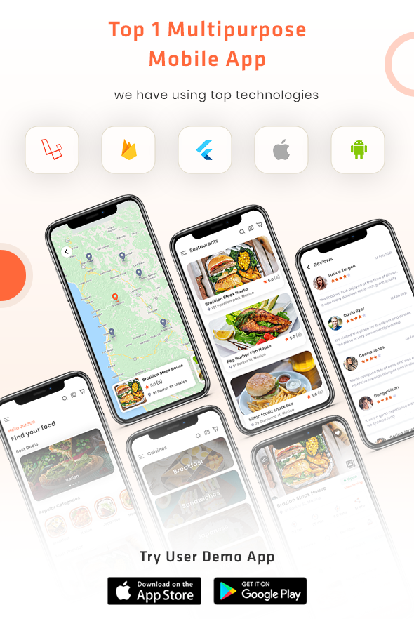 Foodie | UberEats Clone | Food Delivery | Restaurant Food Ordering App - 7