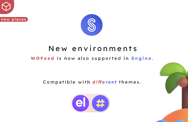 WOFeed - The Ultimate Welcome Page Themes For WoWonder - 2