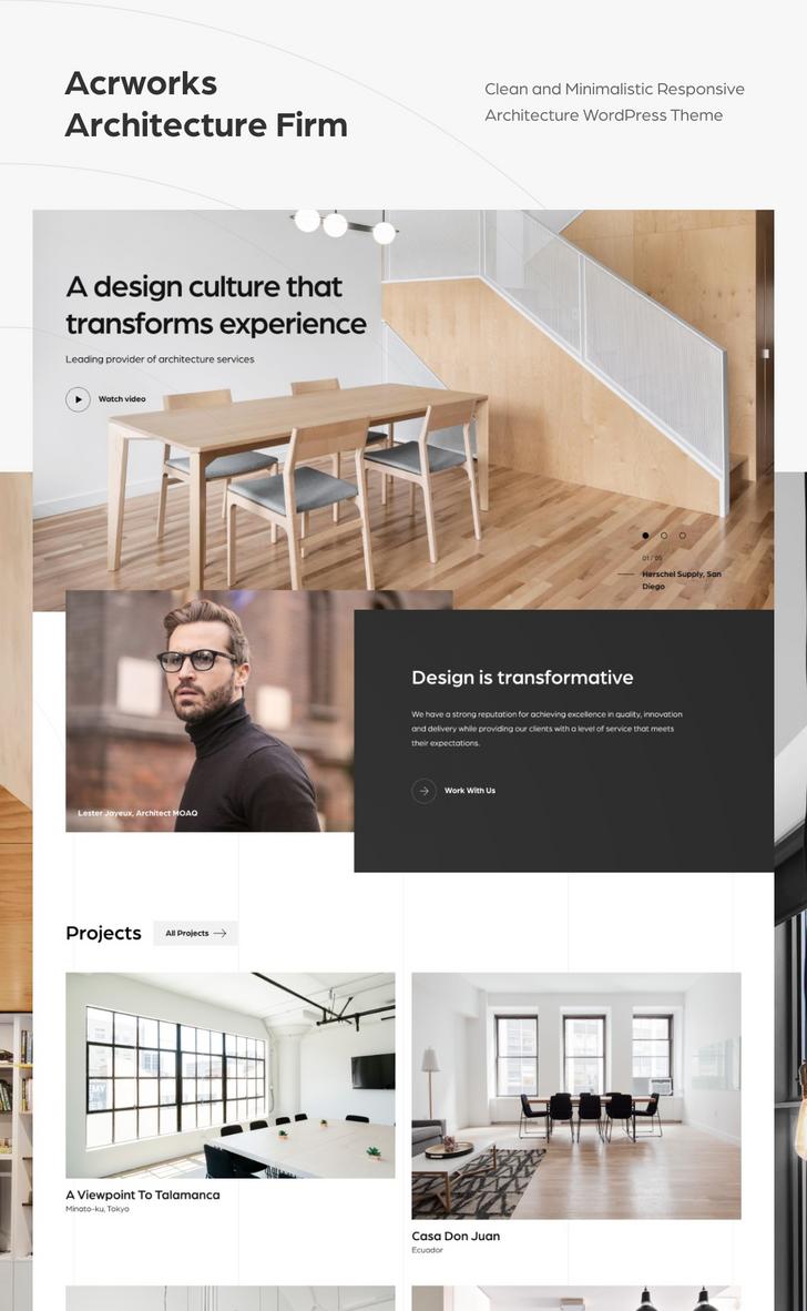 Arcworks — Architecture Firm PSD Template