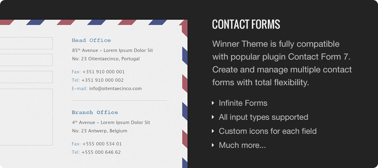 Winner Contact Forms
