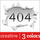 Creative 404 Error Page