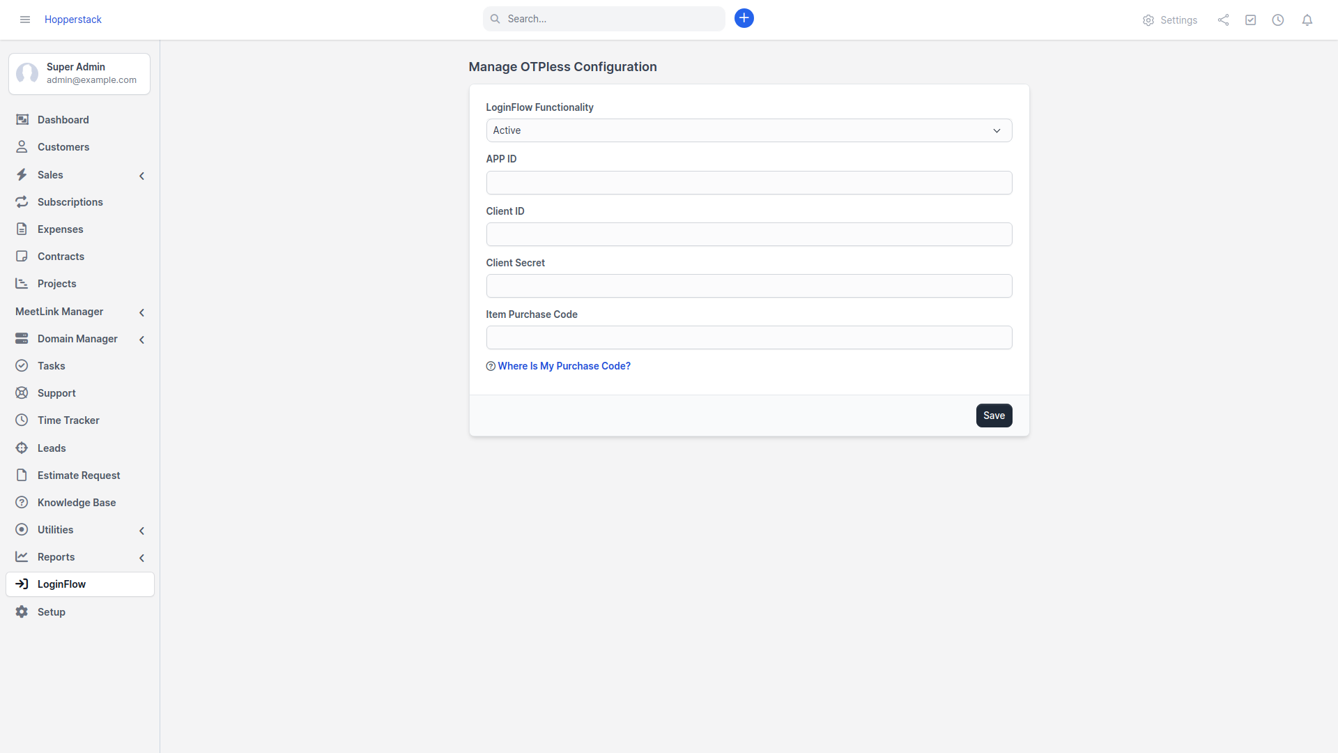 LoginFlow – Otpless