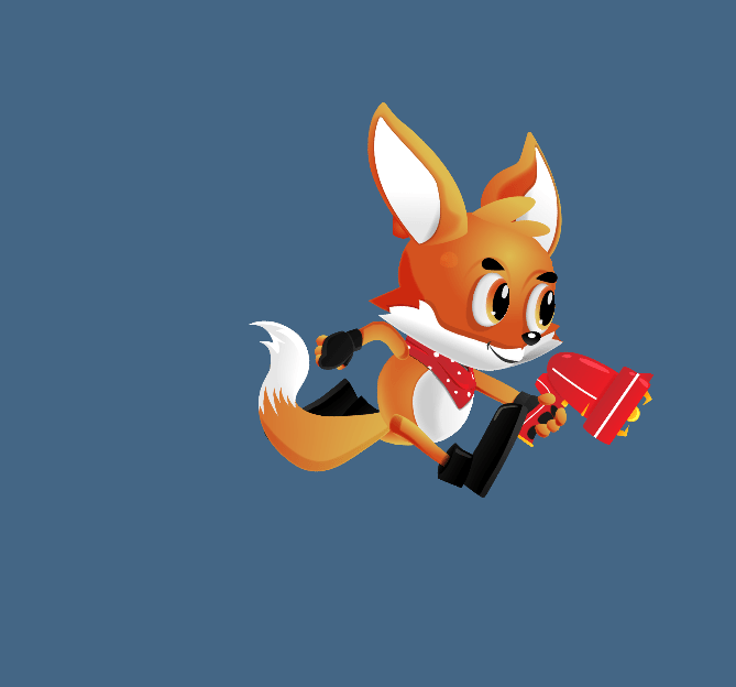Foxy 2D Game Character Asset - 1