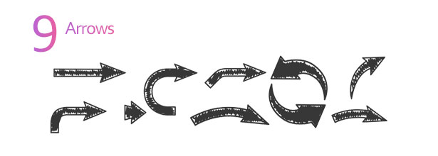 Whiteboard - Infographics Aftereffect - Arrows