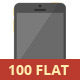 100 Flat Icons