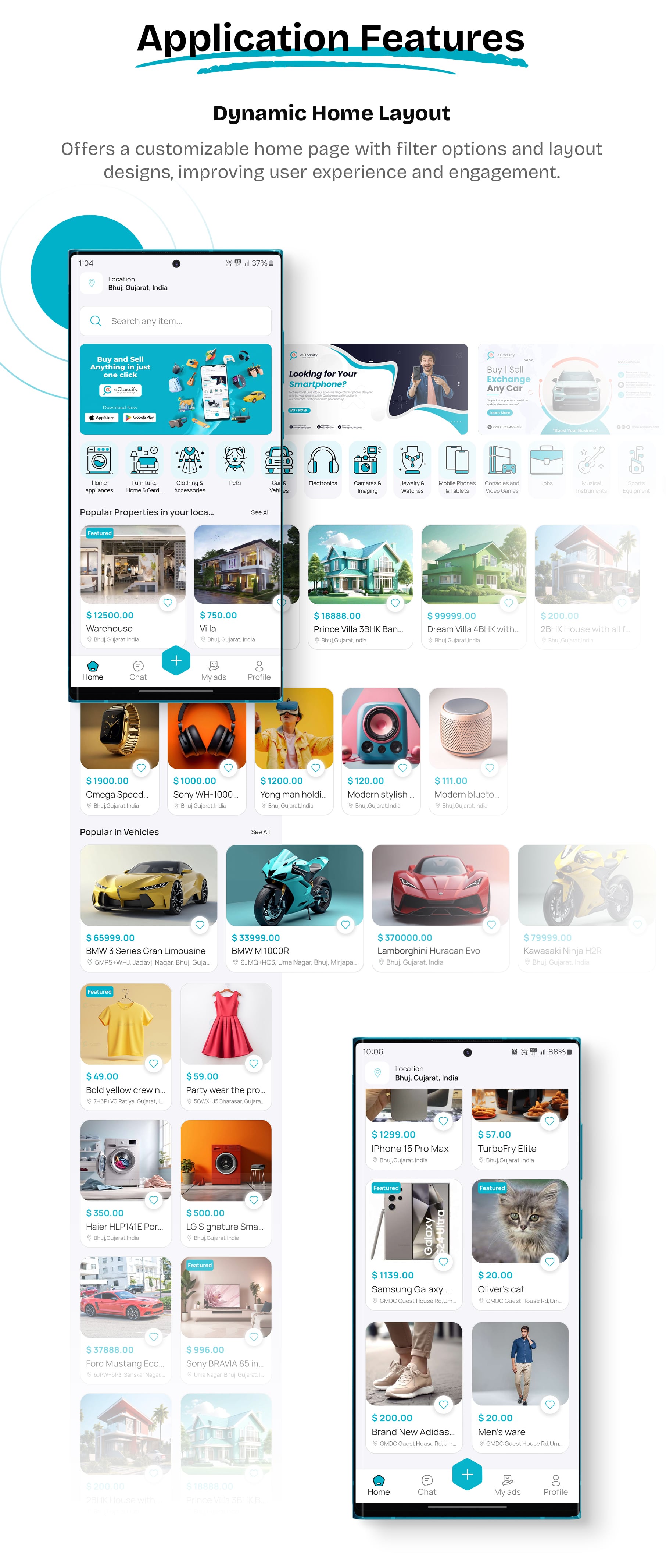 eClassify - Classified Buy and Sell Marketplace Flutter App with Laravel Admin Panel - 13
