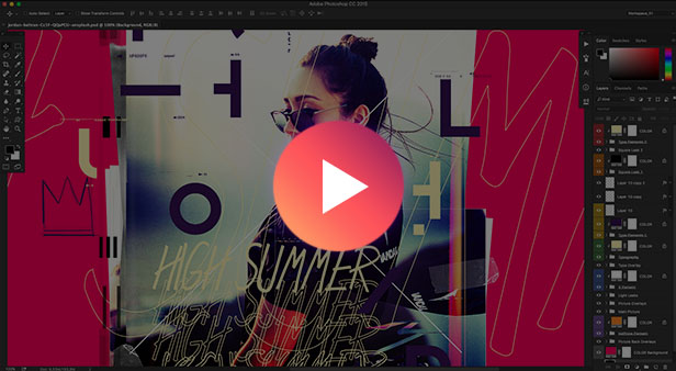 Energy drink can mockup