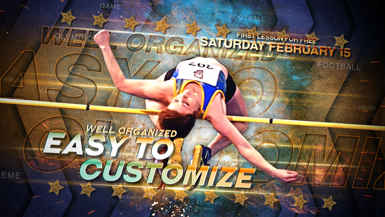 Poster-style Freeze Frame Action Trailer - 9