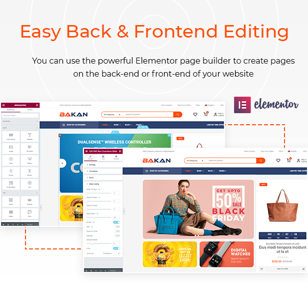 Bakan - eCommerce Elementor WooCommerce WordPress Theme