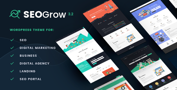 SEO WordPress Theme | SEO WP SEO Grow (SEO, Online Marketing, Growth Hacking)