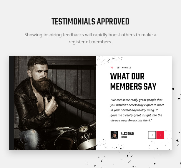 Lex Rider is a fully responsive Biker & Motorcycle WordPress Theme