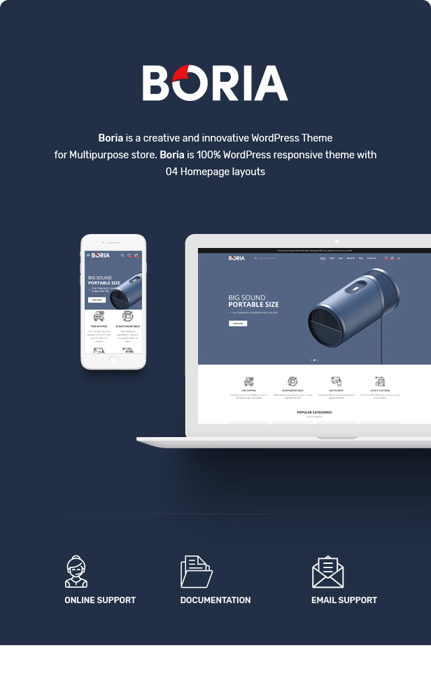 Boria - Multipurpose WooCommerce WordPress Theme