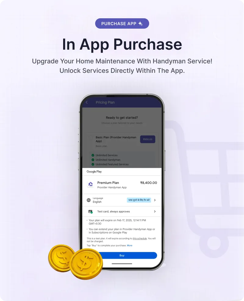 Handyman Service Flutter App | Handyman | Iqonic Design