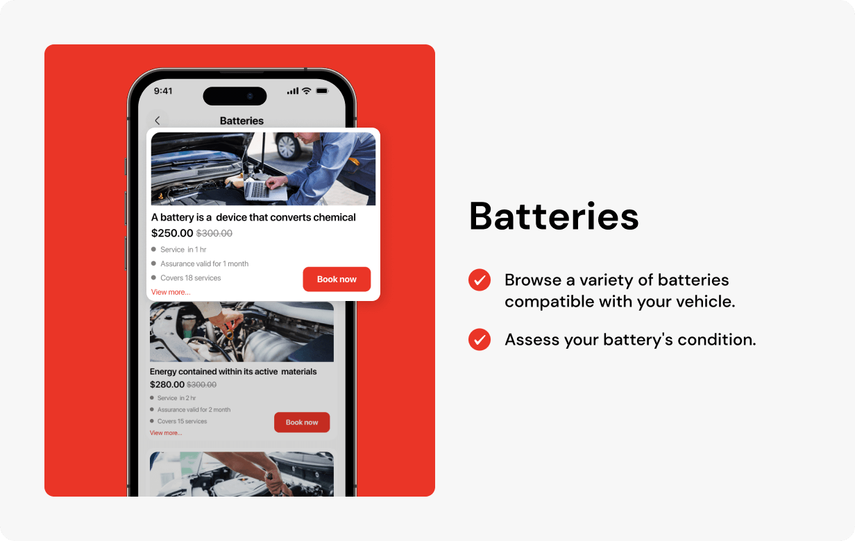 AutoCare: Car Service Full App in Flutter with NodeJs Backend | Service Booking App Template - 18