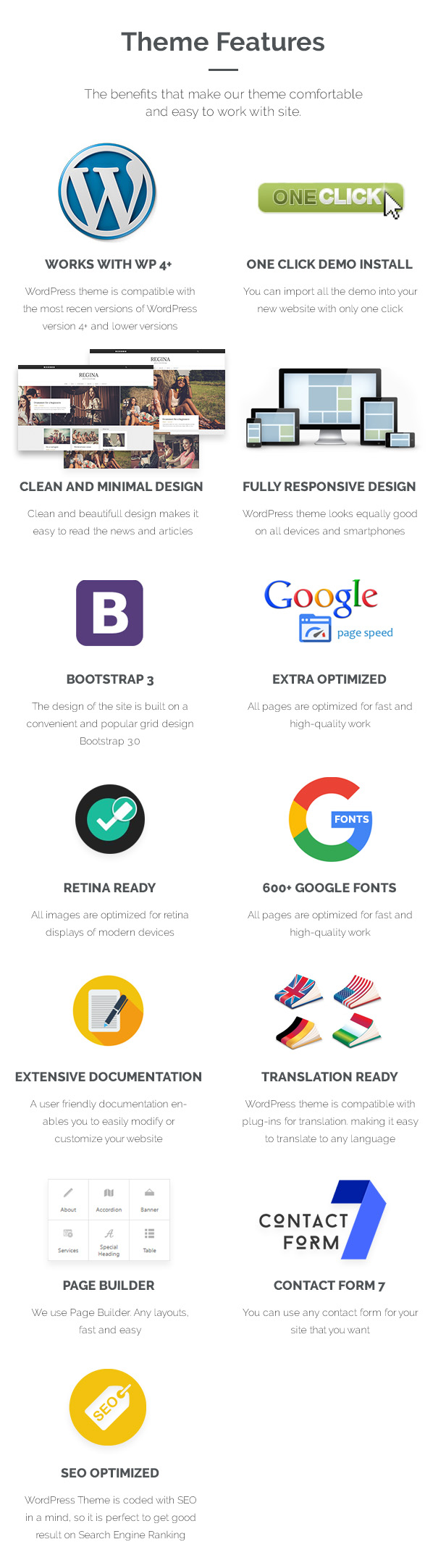 Regina - Creative Blog WordPress - 2