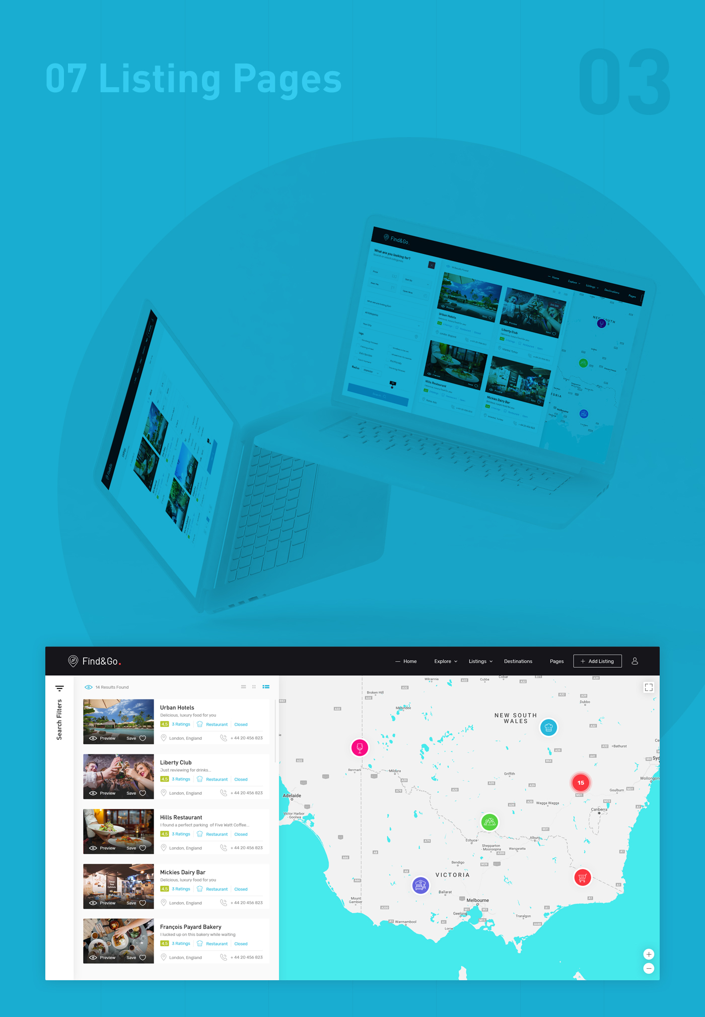 Findgo - Directory Listing WordPress Theme - 4