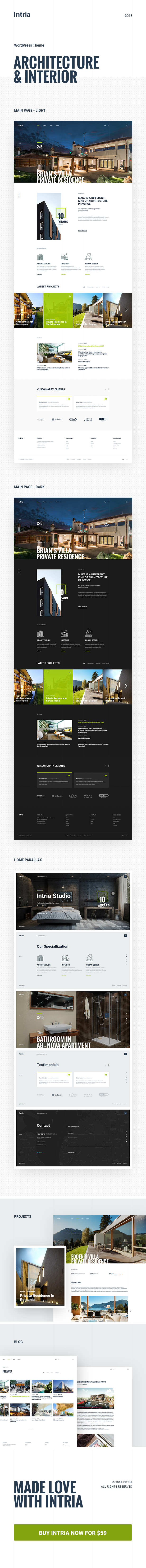 Intria - Architecture and Interior WordPress Theme - 4