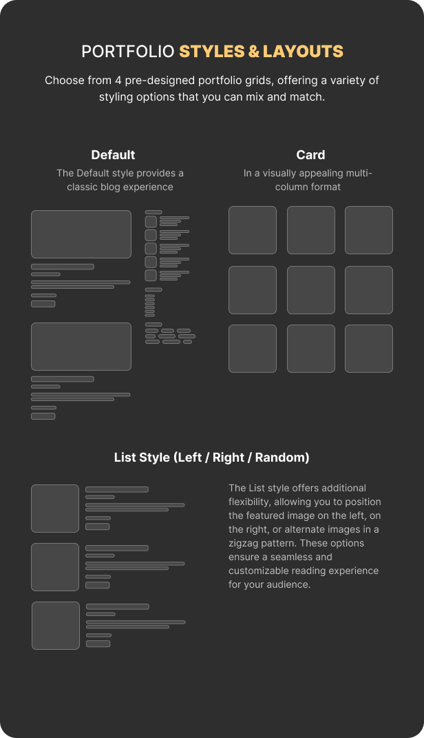 portfolio wordpress theme