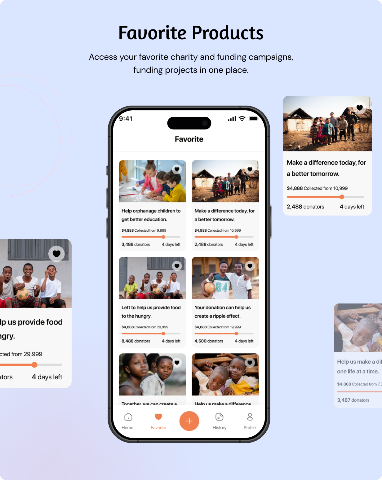 CaringHandsApp: Charity Full App in Flutter with Node,js Backend | SupportStream App - 12