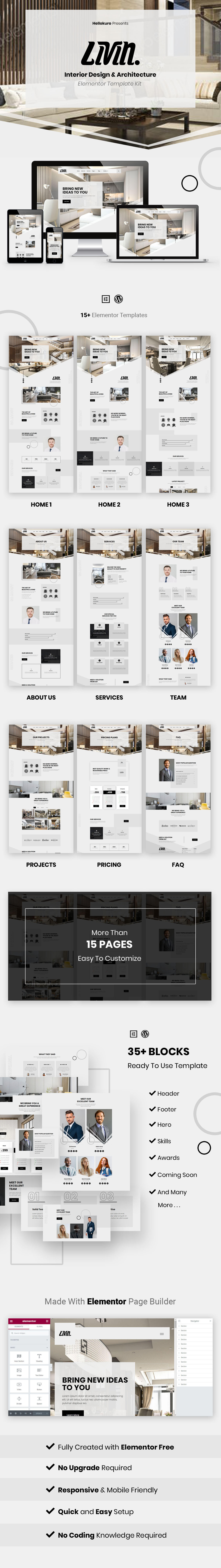 interior design and architecture