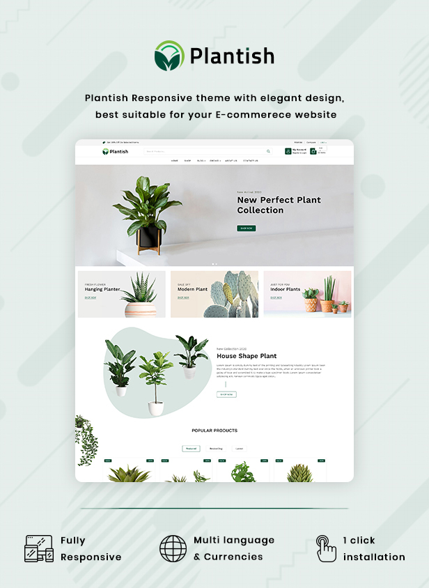 Plantish - Gardening & Houseplants Responsive WooCommerce Theme - 2