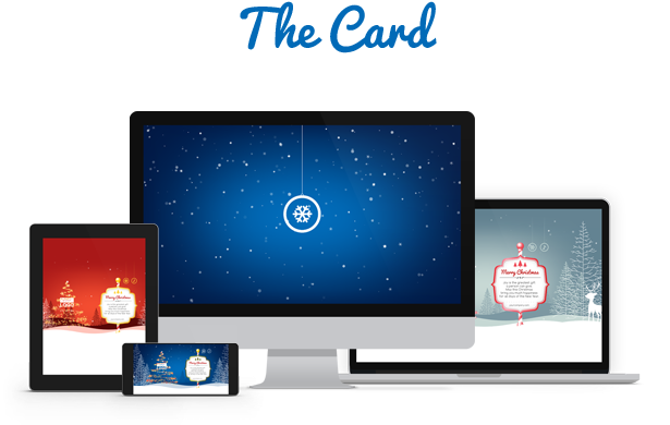 Christmas Card Magic Forest - 1