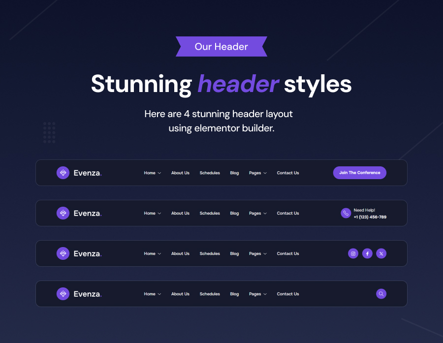 Evenza - Event & Conference WordPress Theme - 7