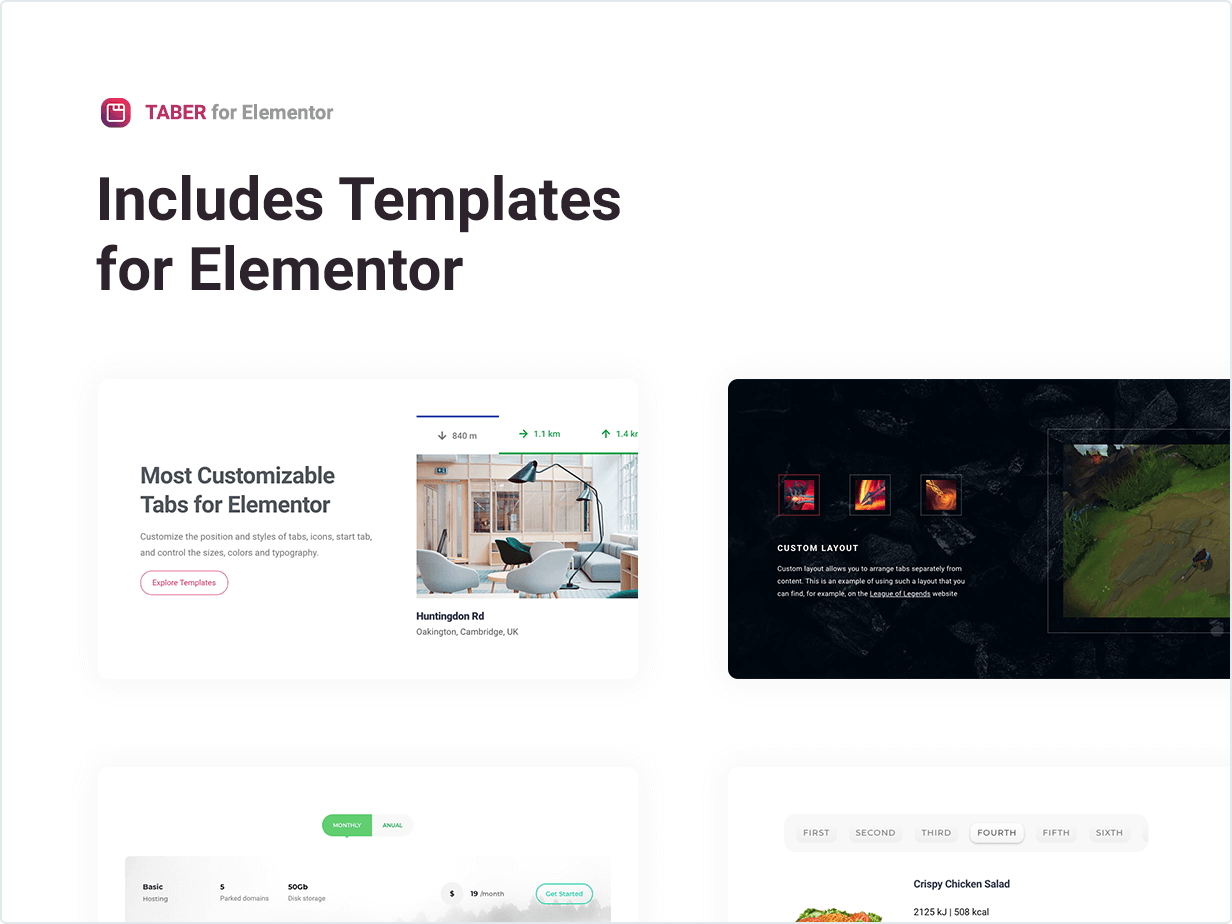 Includes Templates for Elementor