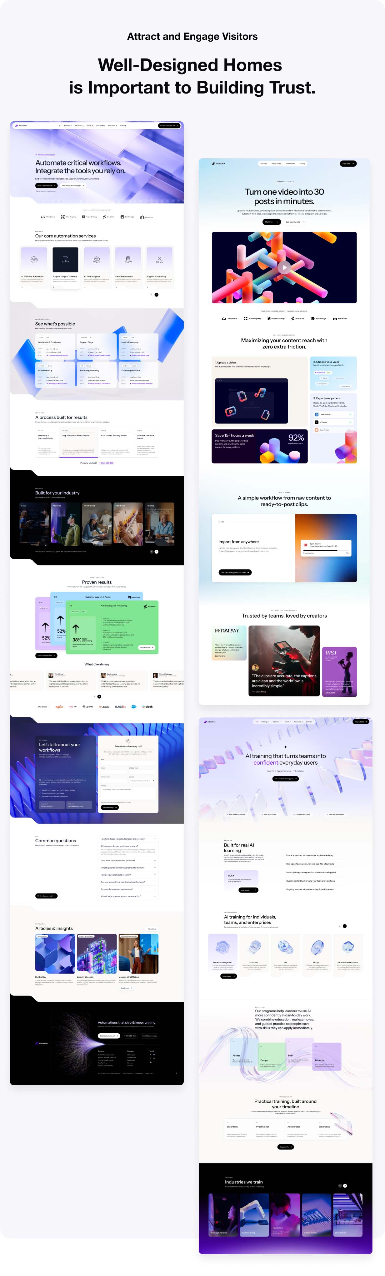 AI FusionX – AI Agency Tech & SaaS WordPress Theme - 3