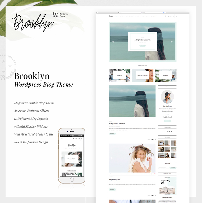 Bklyn - WordPress Blog Theme by egotype | ThemeForest