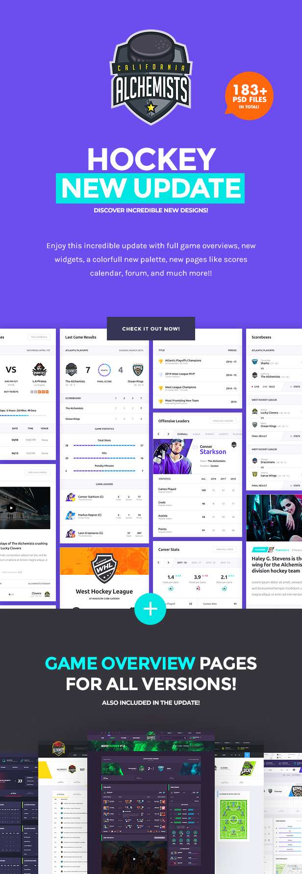 The Alchemists - Sports News PSD Template V4.0 + eSports & Gaming - 11