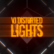 VJ Distorted Lights (4K Set 7)