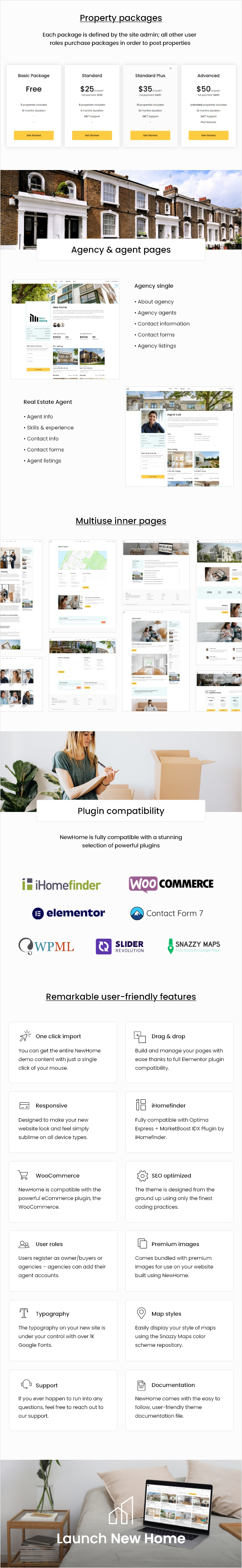 NewHome - Real Estate WordPress Theme - 6