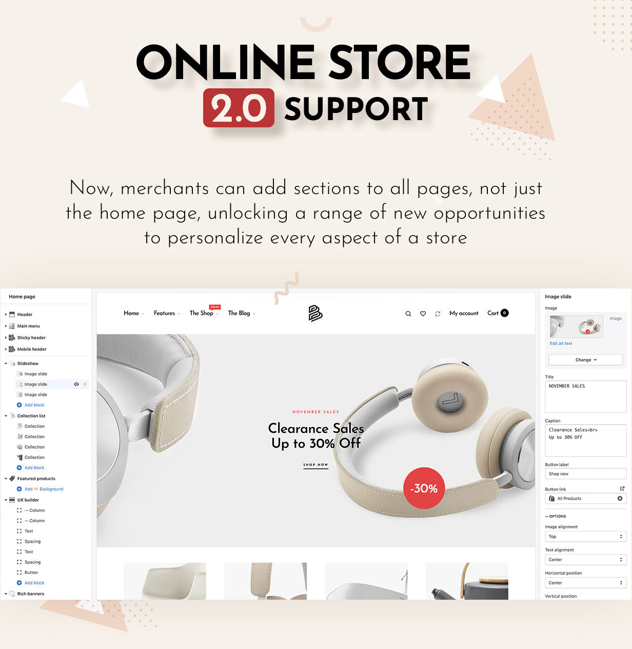 Shopify Online Store 2.0