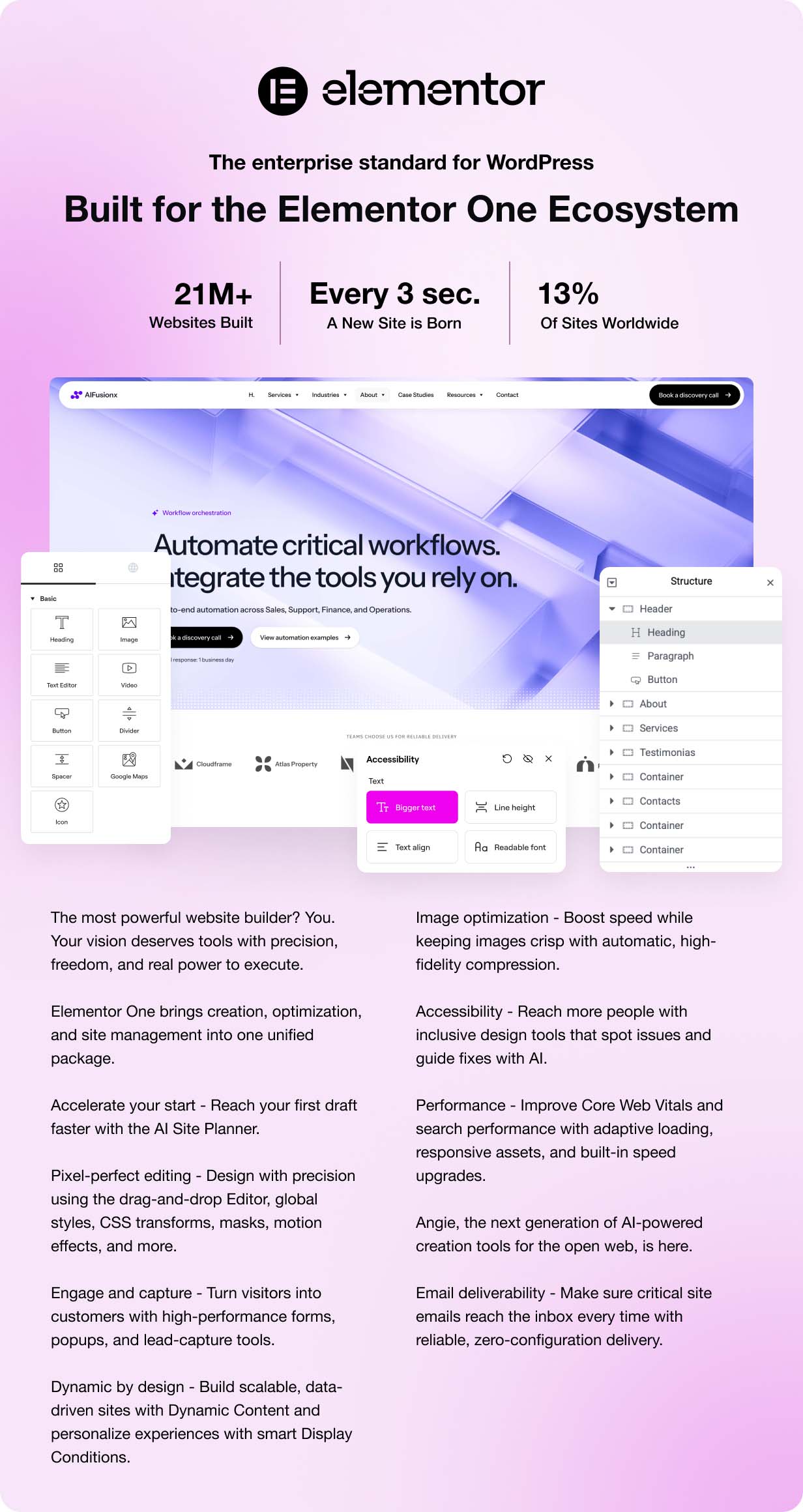 AI FusionX – AI Agency Tech & SaaS WordPress Theme - 1