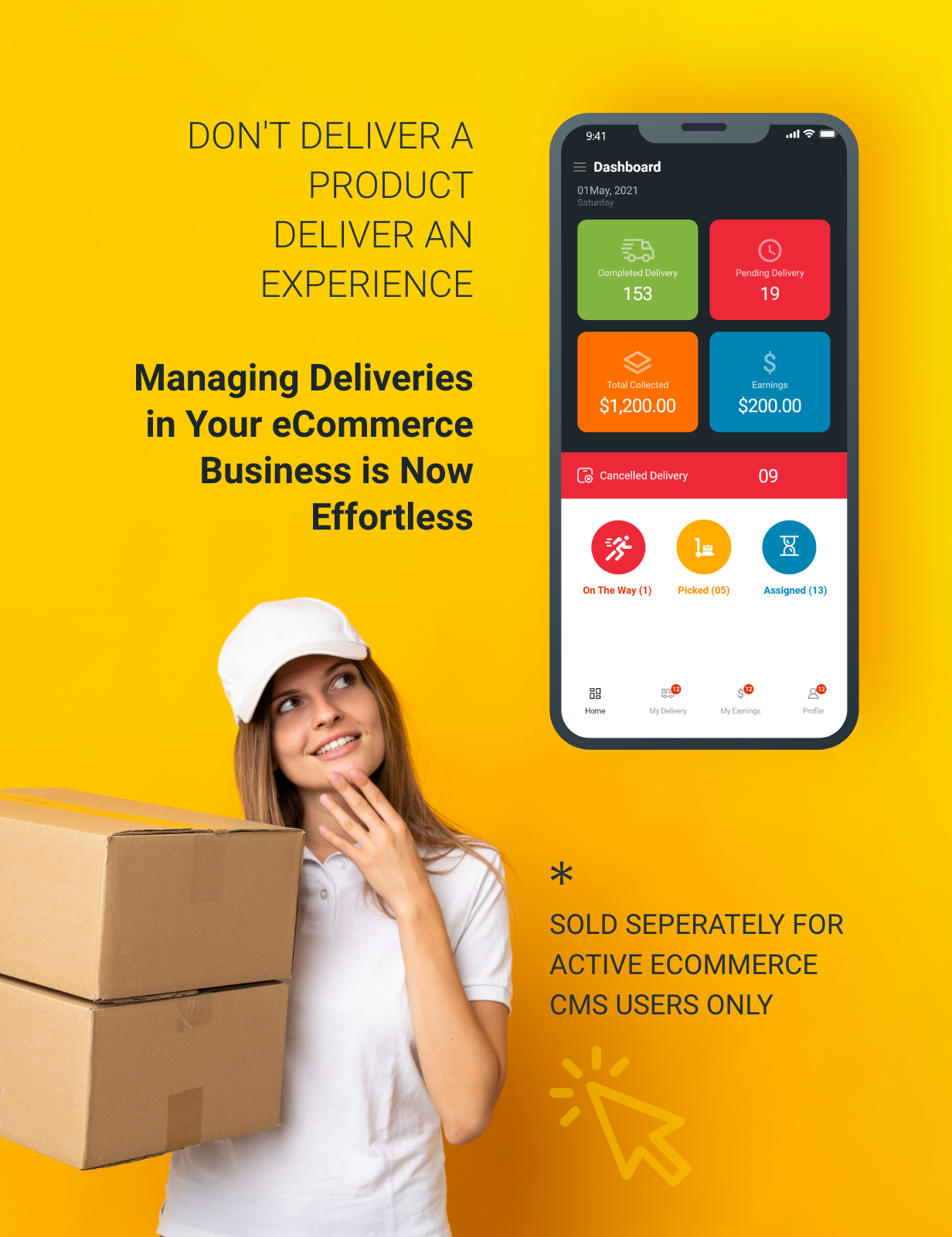 Active eCommerce Delivery Boy Flutter App - 4