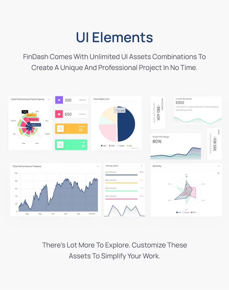 FinDash - Finance Sales Dashboard (VueJS, HTML) - 14