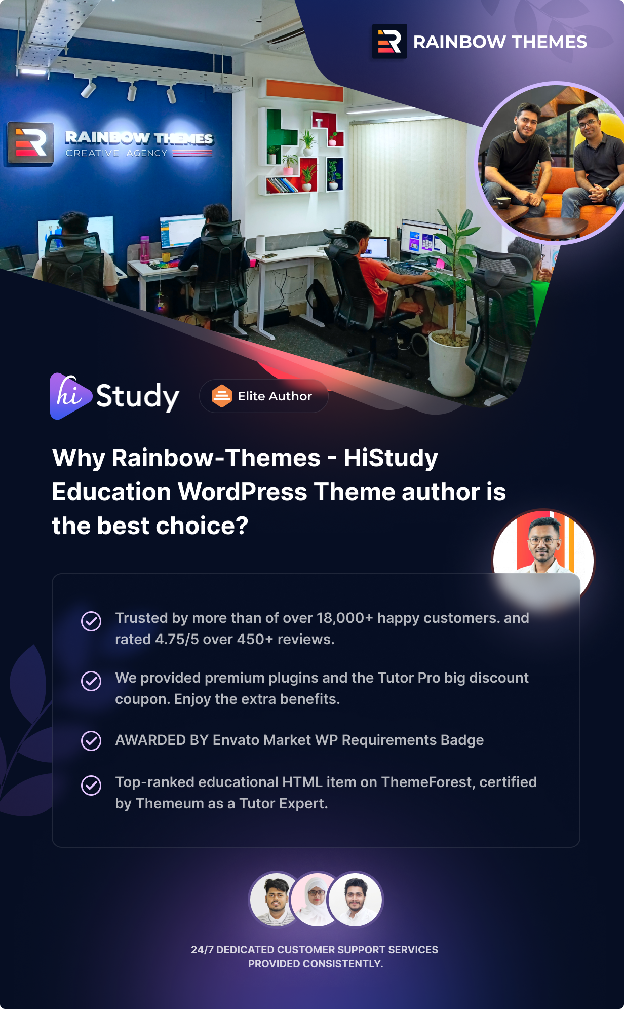 HiStudy - Online Courses & Education WordPress Theme - 7