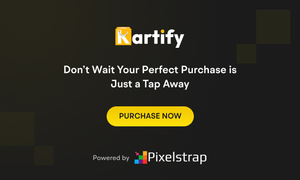 Kartify - Ecommerce PWA Mobile HTML Template