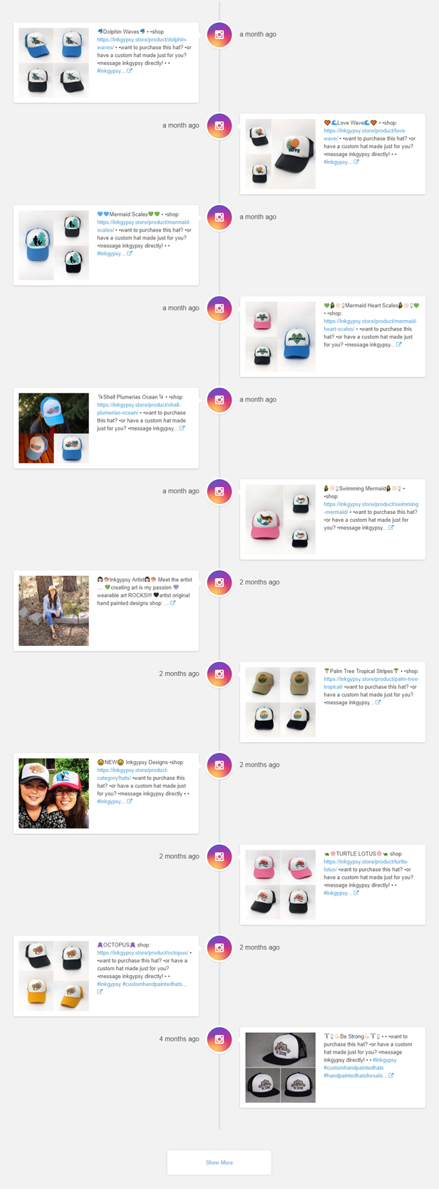 Elementor Page Builder - Grille de flux social Instagram avec carrousel